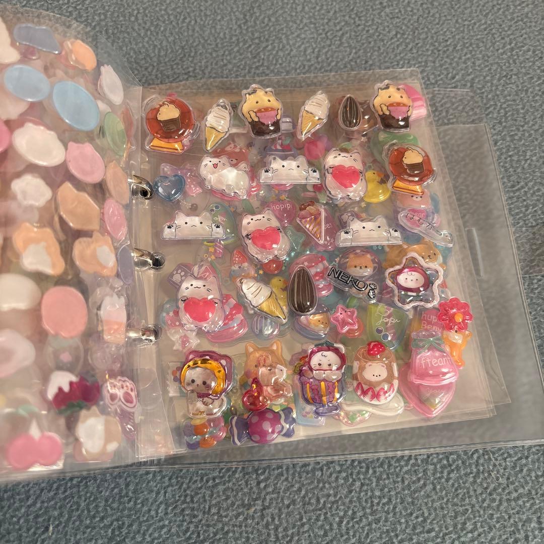 シールブック閉めることが出来ません