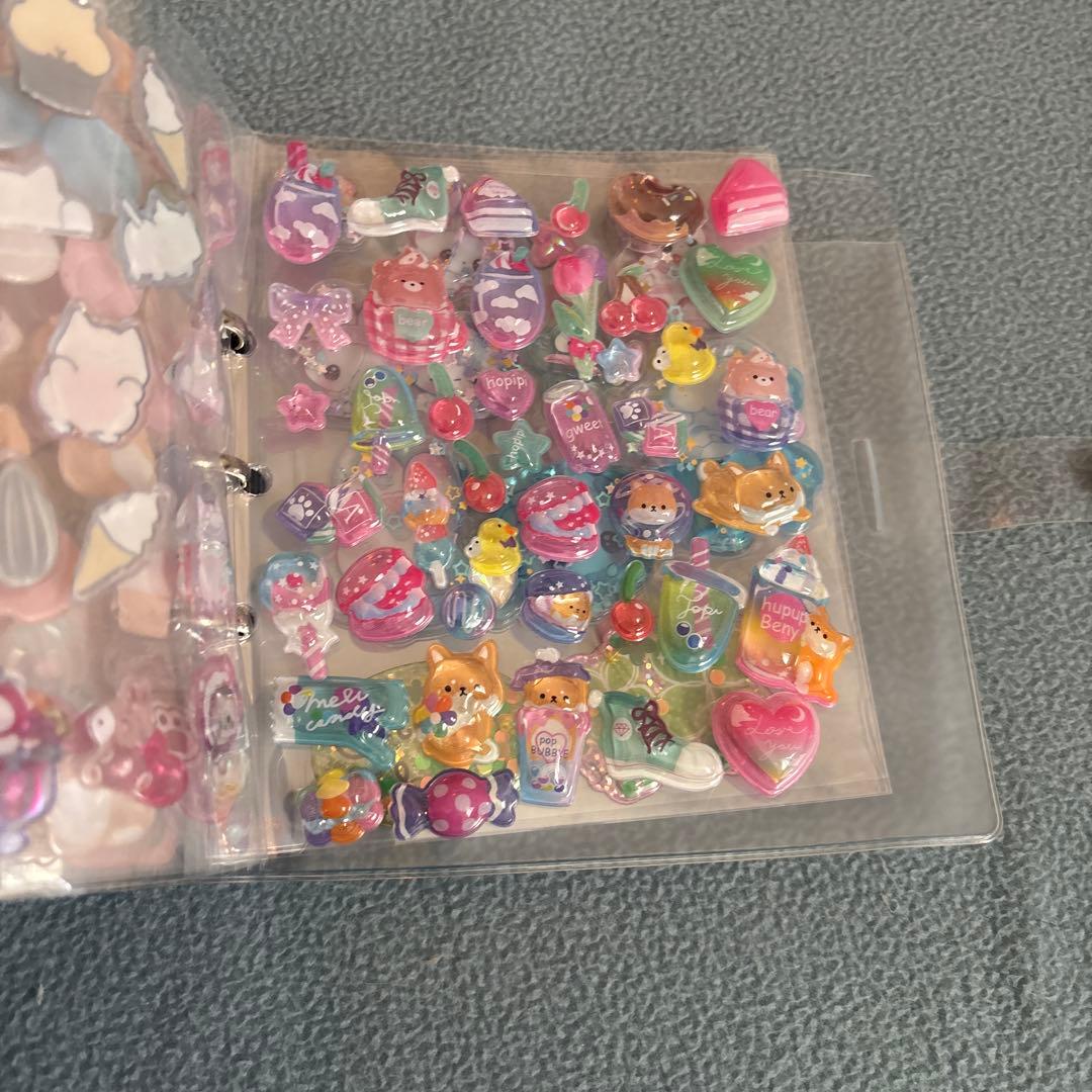 シールブック閉めることが出来ません