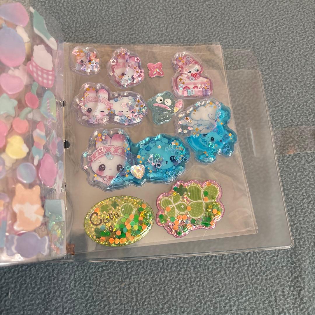 シールブック閉めることが出来ません