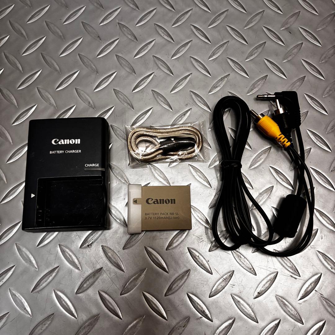 【美品】CANON IXY DIGITAL 810IS シルバー 付属品多数