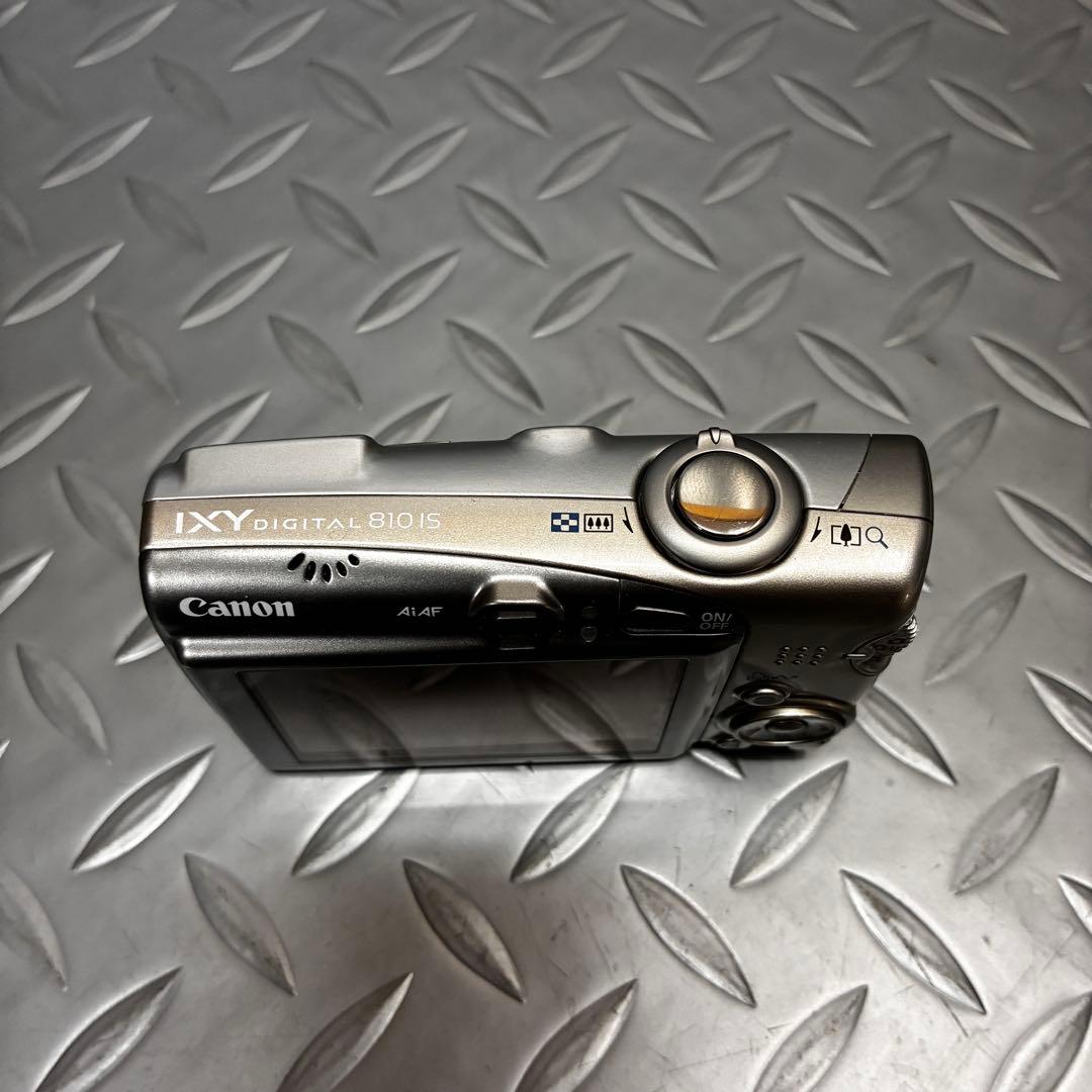 【美品】CANON IXY DIGITAL 810IS シルバー 付属品多数