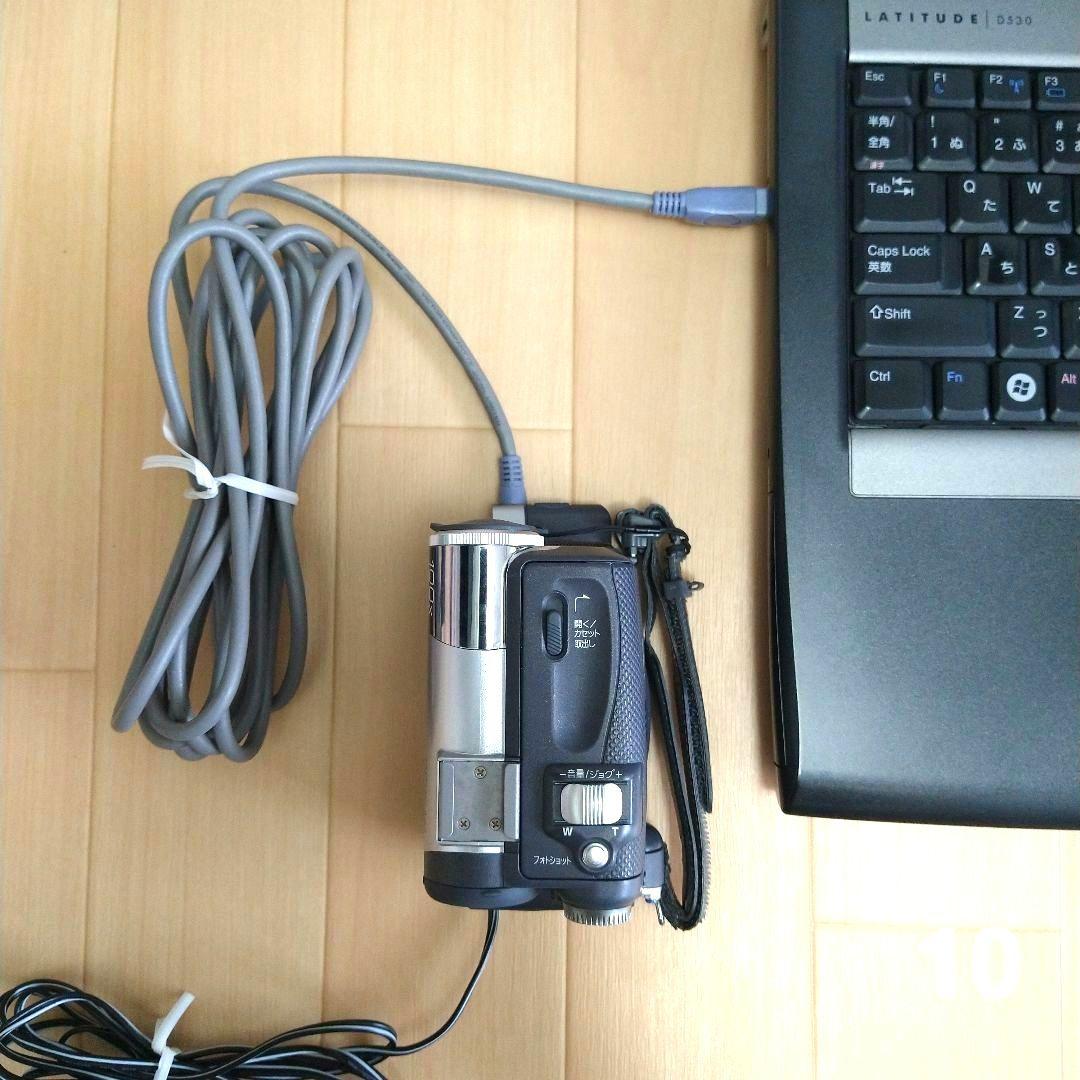Panasonic MiniDVビデオカメラ ＋ DELLノートPC 取込セット