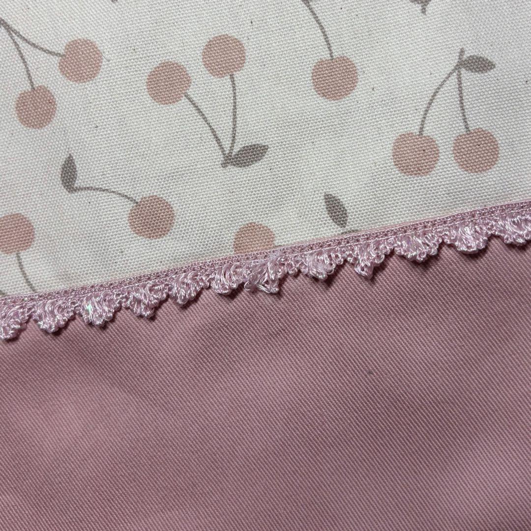 入園入学準備　5点セット　女の子　チェリー柄　ハンドメイド