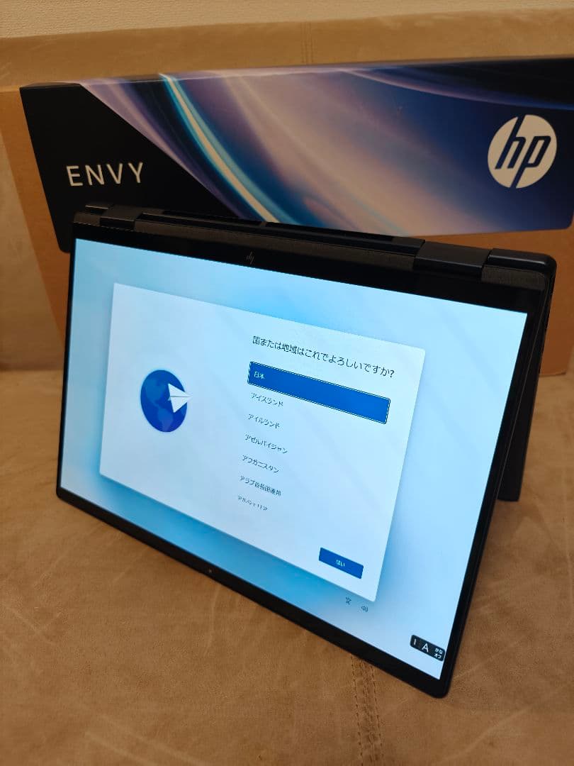 Windowsノート本体 HP ENVY x360 14-fc0021TU Core Ultra7