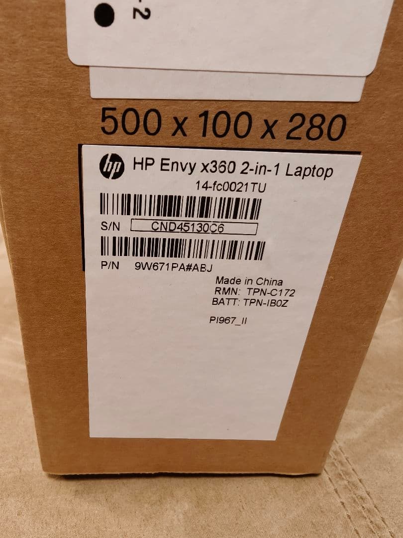 Windowsノート本体 HP ENVY x360 14-fc0021TU Core Ultra7