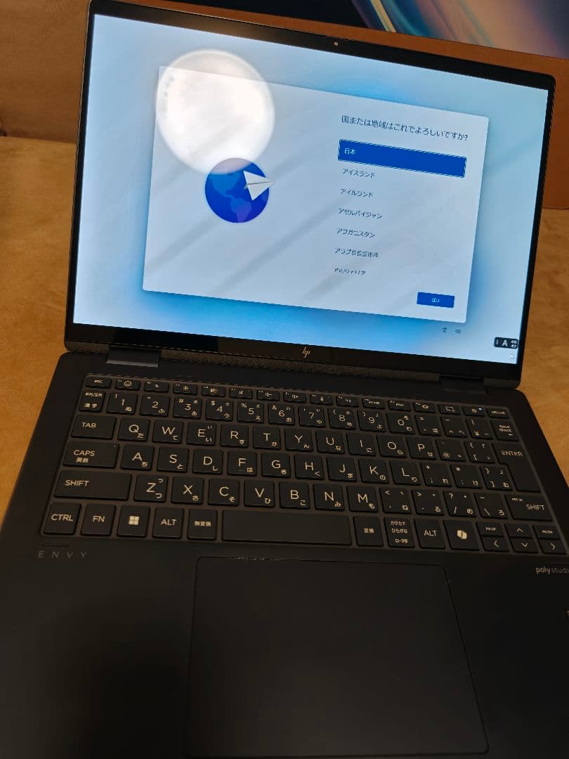 Windowsノート本体 HP ENVY x360 14-fc0021TU Core Ultra7
