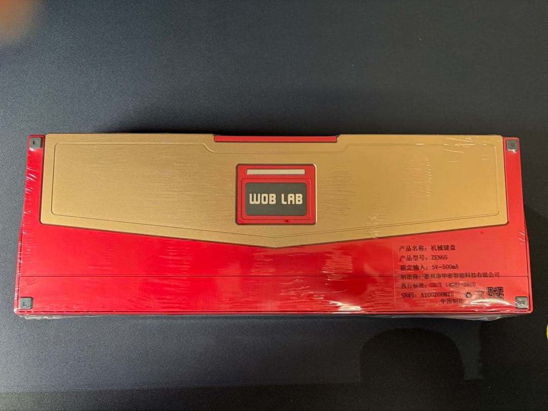 WOBKEY ZEN 65 Ultra コーラルレッド
