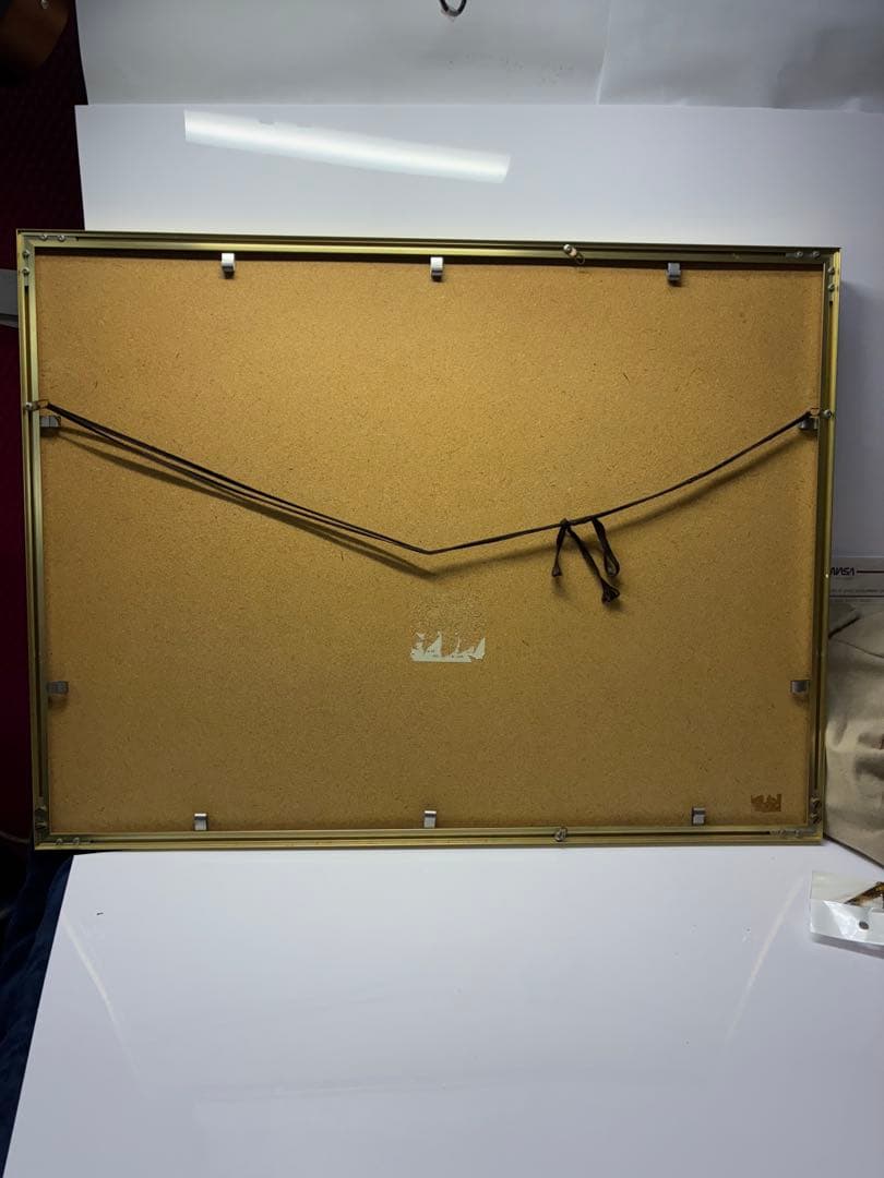 アイルトンセナ 直筆サイン入りリトグラフ　FIGHT TO THE FINISH