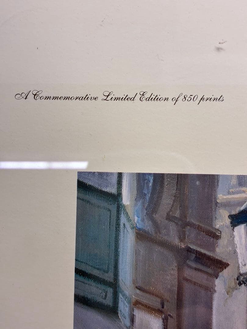 アイルトンセナ 直筆サイン入りリトグラフ　FIGHT TO THE FINISH