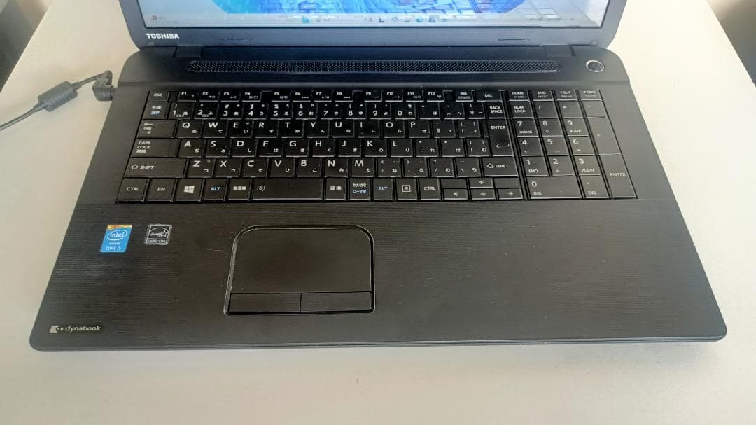 ノートパソコンdynabook第四世代Core i5 SSD128Gメモリ8G