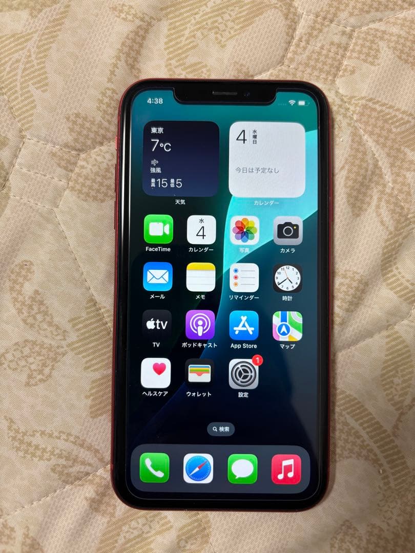 Apple iPhone XR (赤) 64GB docomo