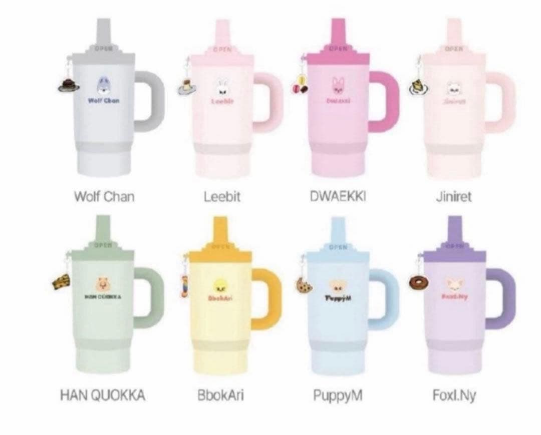 straykids POPUP SKZOOタンブラー チャンビン トゥエッキ