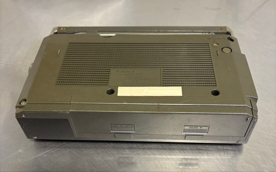 ナショナル　ラジオカセットレコーダー　rx-1825