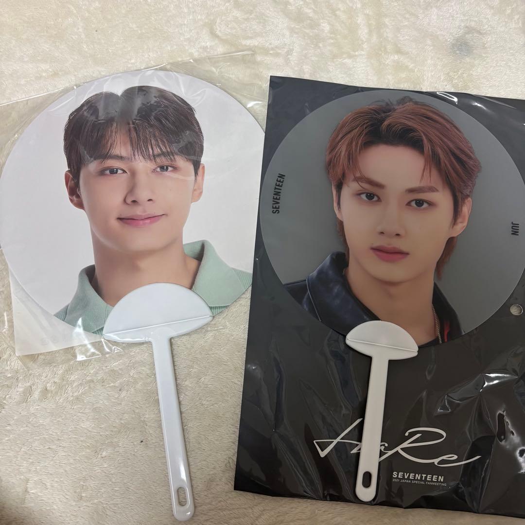 【SALE】SEVENTEEN JUN うちわ6枚セット＋ミニうちわ2枚