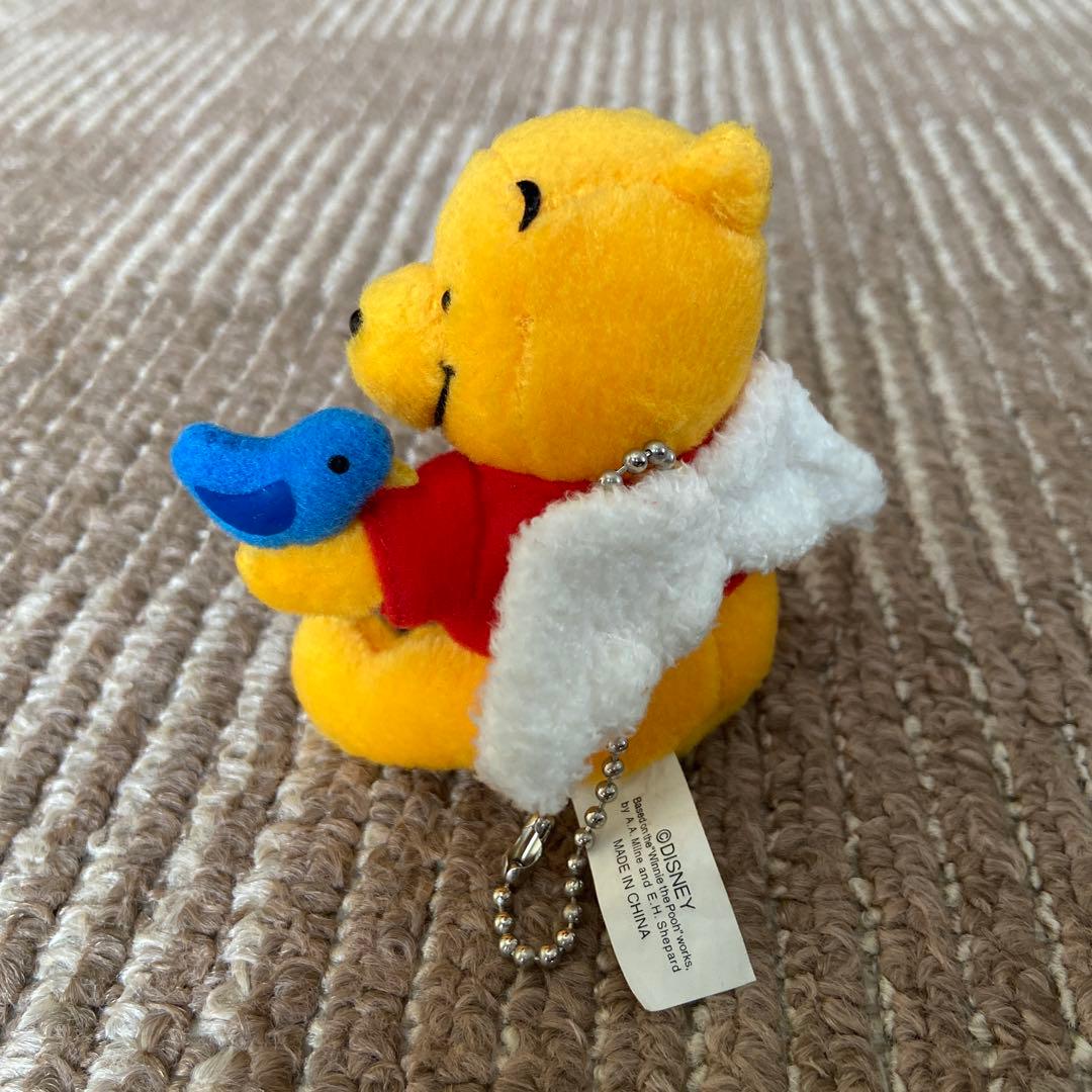 【新品】くまのプーさん 天使の羽 マスコット ディズニーストア