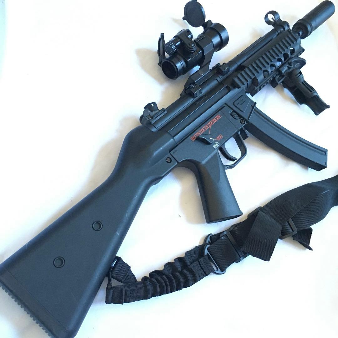 【動作快調!!】東京マルイ 電動ガン MP5 カスタム セット!!
