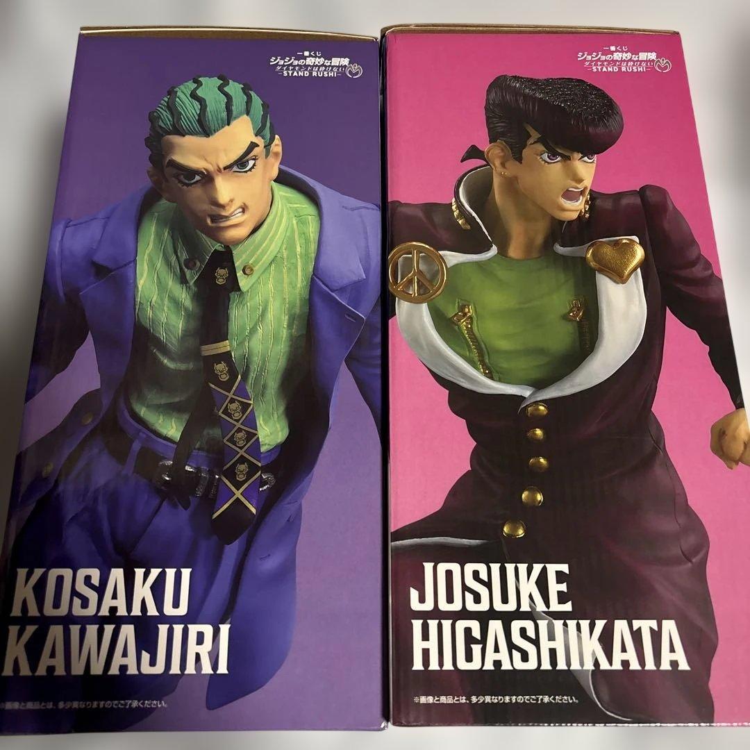 ジョジョの奇妙な冒険 一番くじAとCセットフィギュア　シールピンおまけ付き