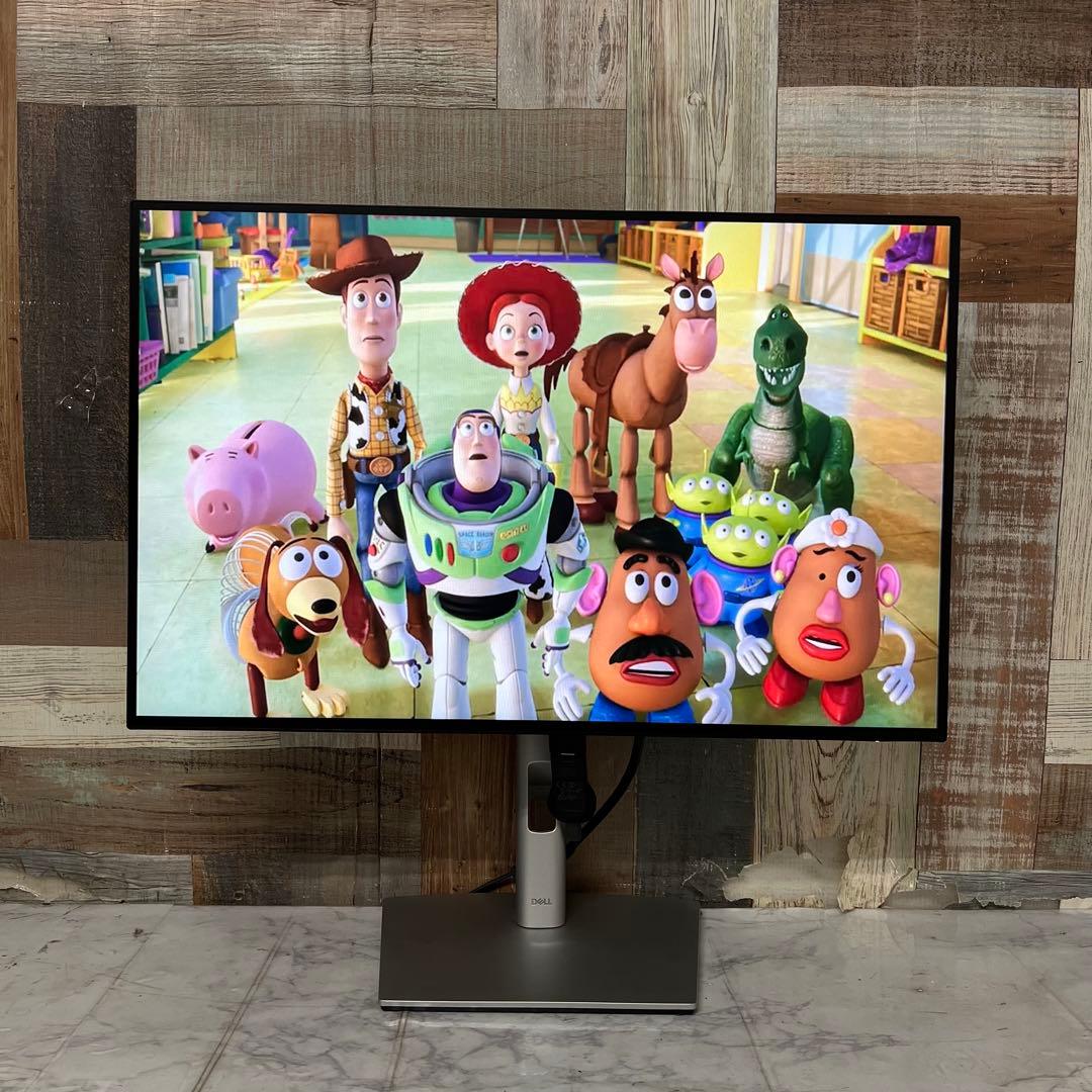 リクエスト価格❣️2年前購入DELL24型ワイド液晶モニターブルーライト軽減