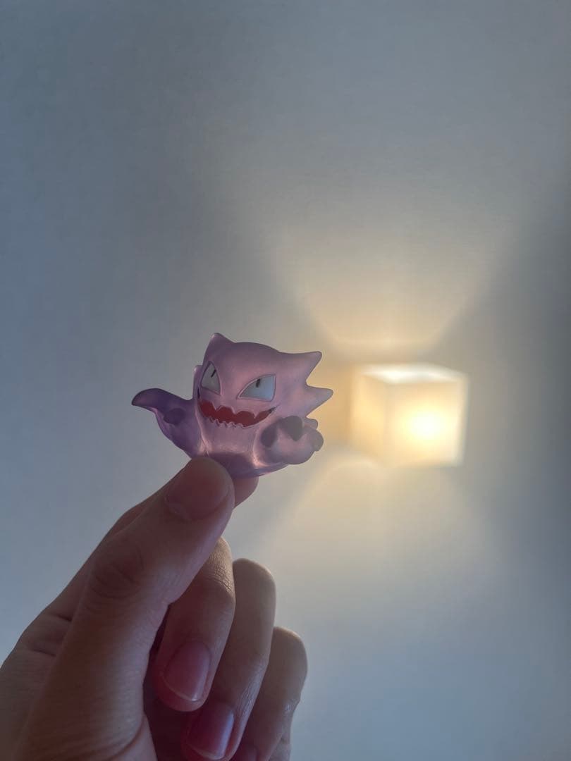 ポケモン　クリア　指人形　ポケモンキッズ　フィギュア　ゴースト