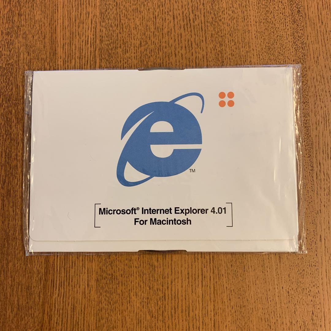 その他 Microsoft Internet Explorer 4.01 For Mac