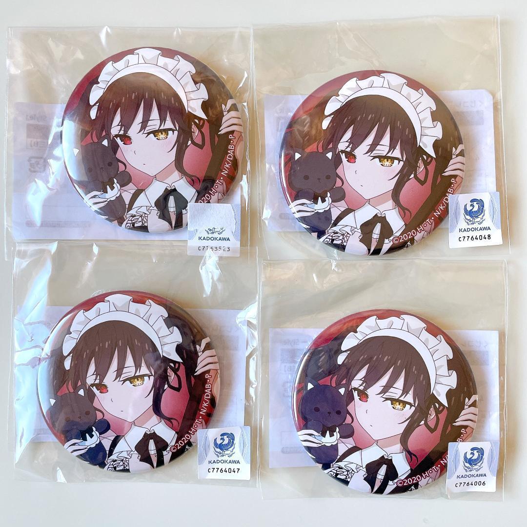 くじコレ　デート・ア・バレット　ランジェリー Style　時崎狂三　缶バッジ