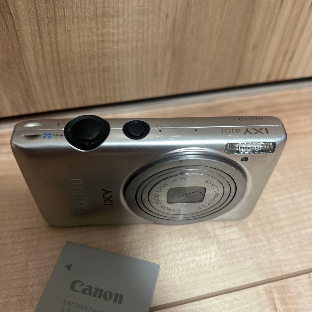 Canon デジタルカメラ IXY 410F シルバー　キャノン　現状品