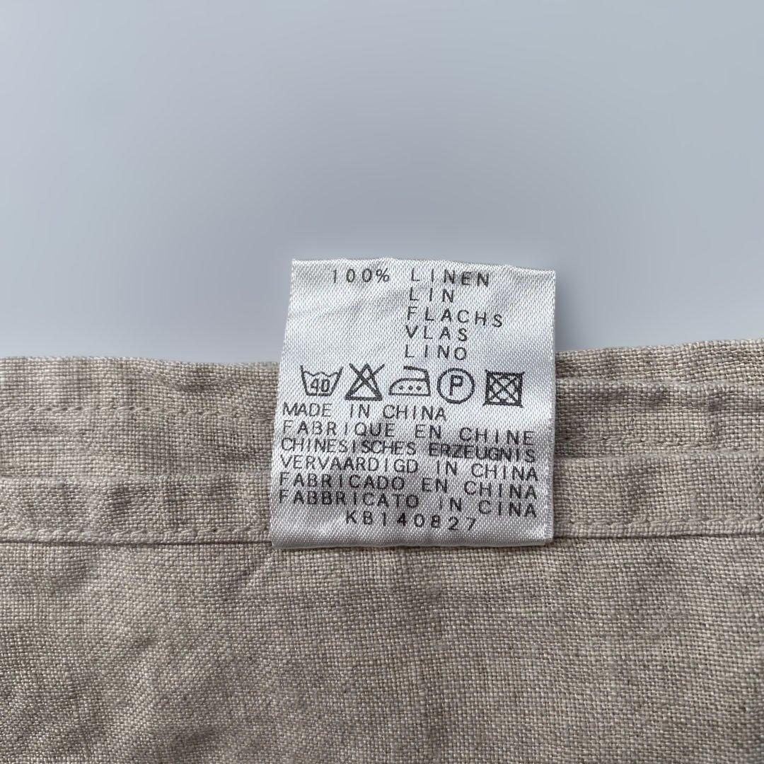 MUJI リネンフラットシーツ シングルサイズ 無印良品