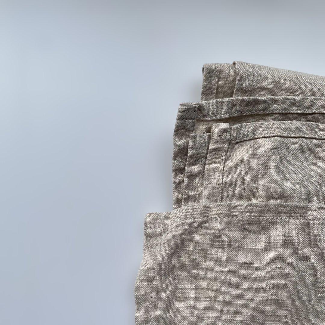 MUJI リネンフラットシーツ シングルサイズ 無印良品