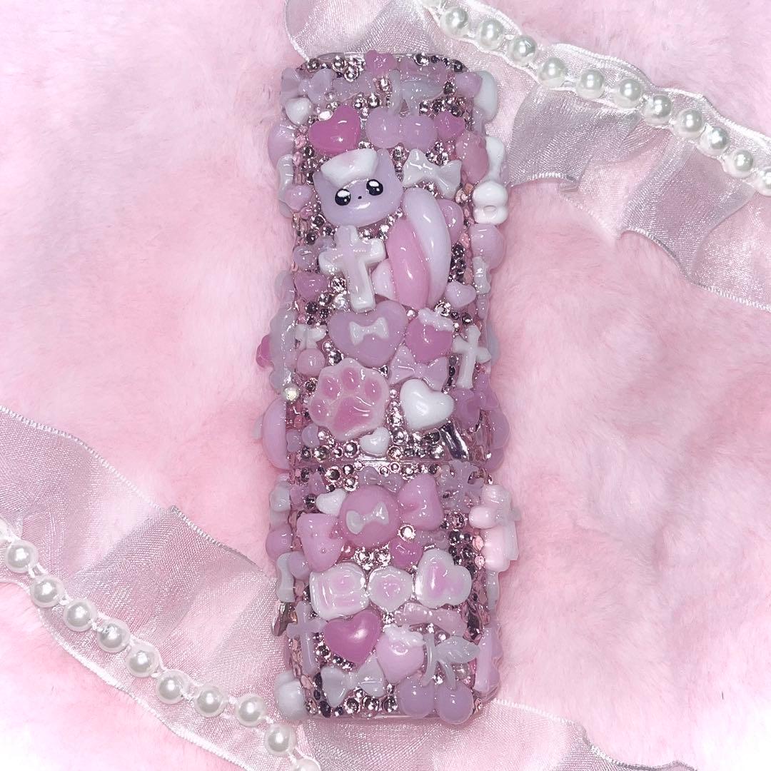 ୨୧ iQOS イルマワン ケースデコ ゴテゴテ ピンク 量産型 苺 ୨୧