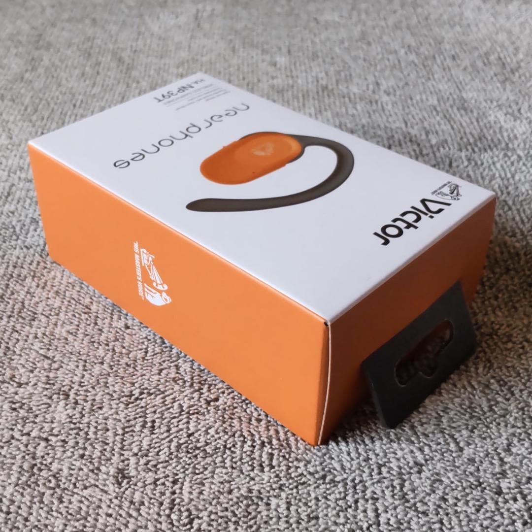 Victor HA-NP39T-D ワイヤレスイヤホン（サンライズオレンジ）新品