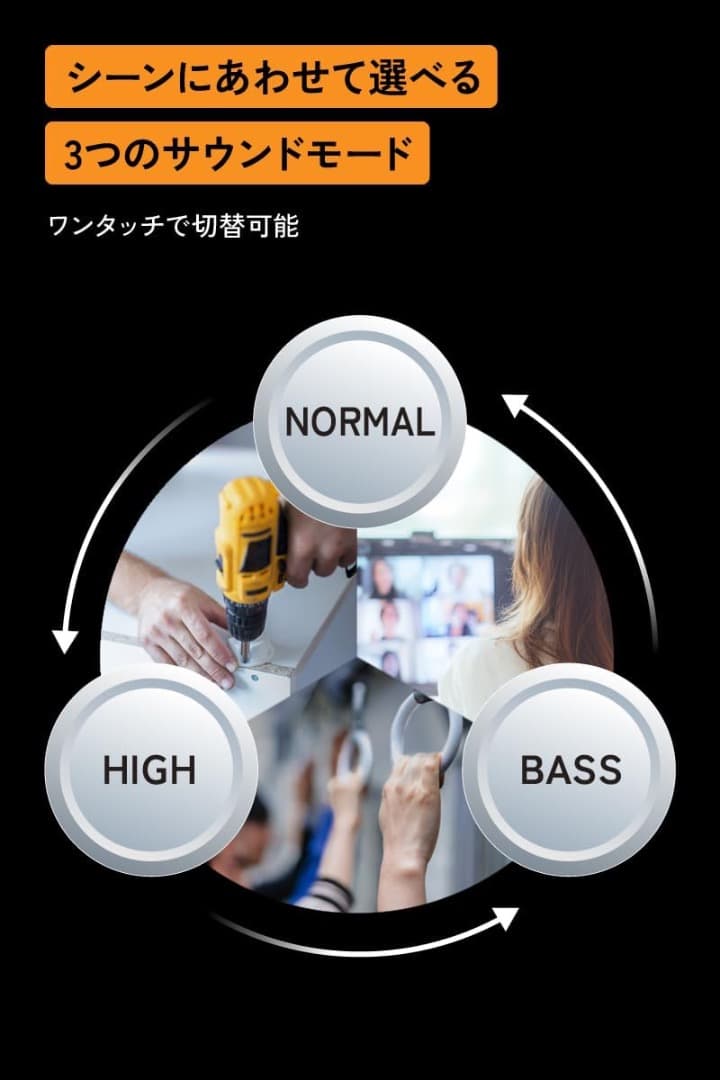 Victor HA-NP39T-D ワイヤレスイヤホン（サンライズオレンジ）新品