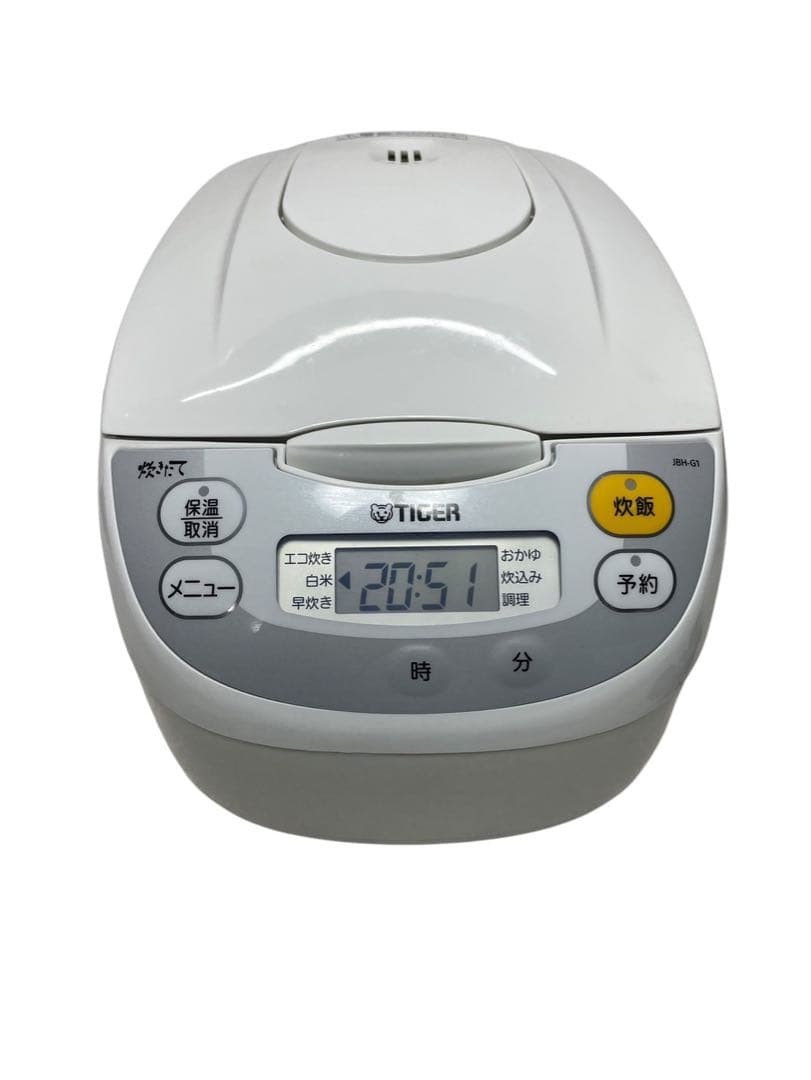 TIGER マイコン炊飯ジャー 炊きたて 5.5合炊き ホワイト