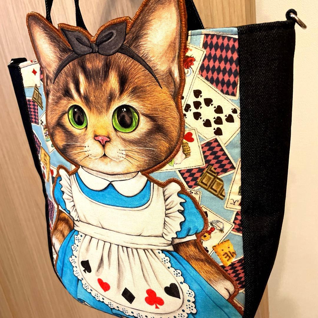 ゆきちゃん・コヤンイサムチョン★トランプの国アリス・トートバック