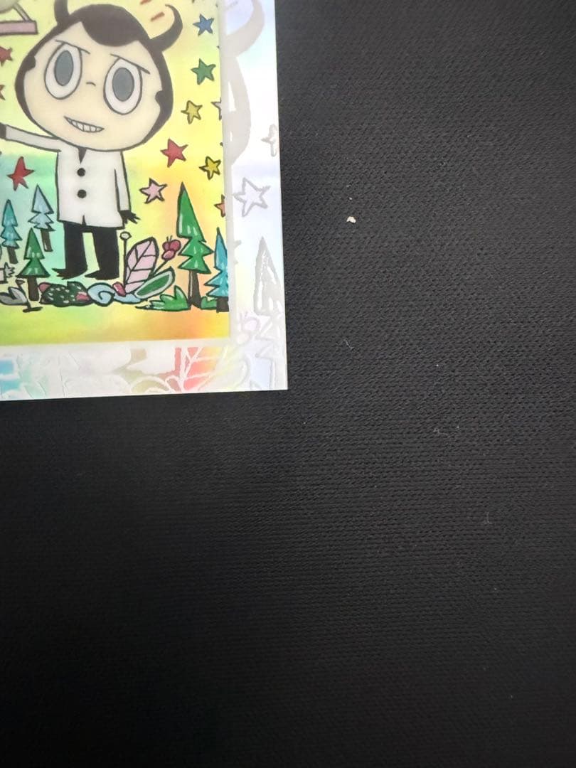 topps Labubu chrome TM01 プリントサイン　ラブブ