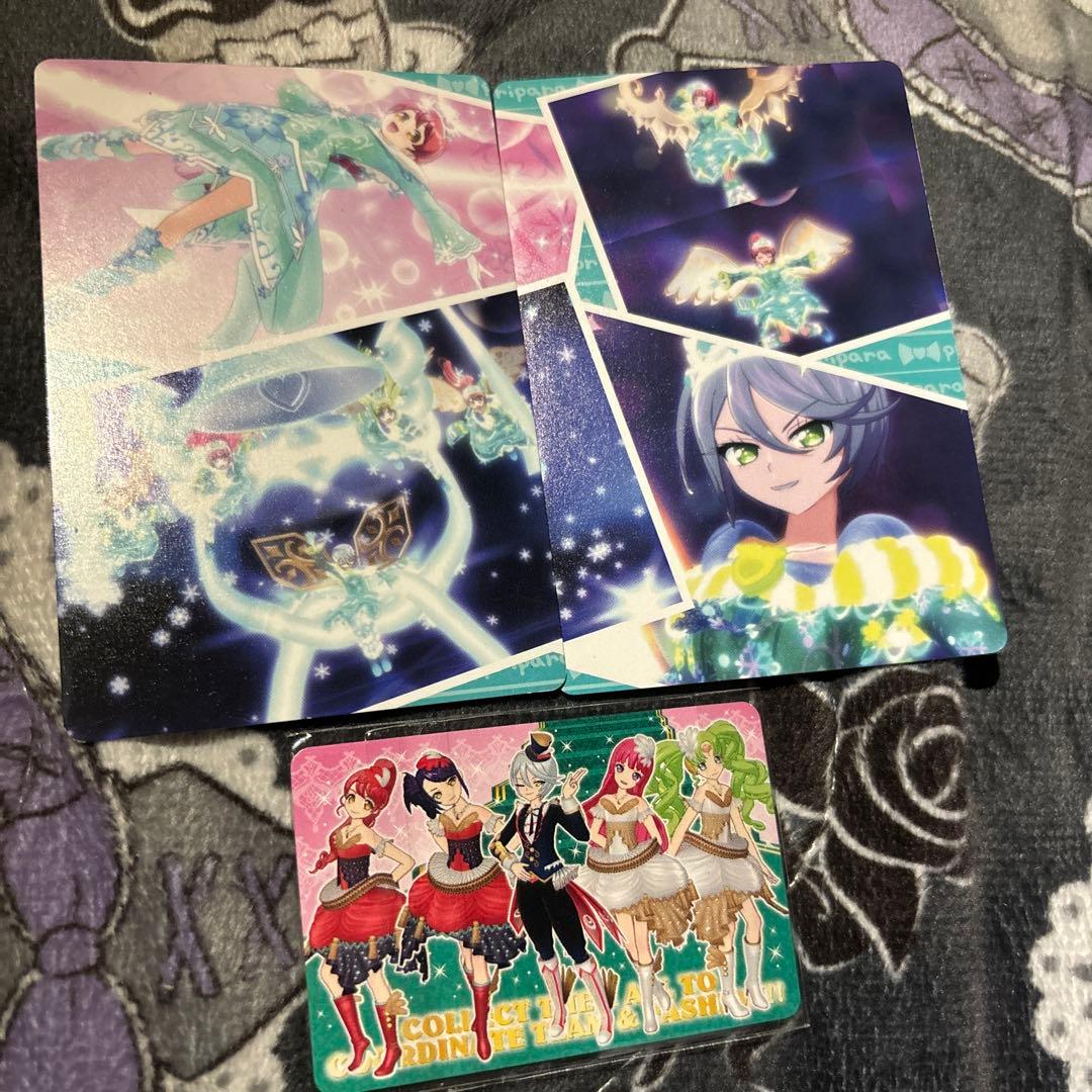 白*様 美品プリパラ台湾版　裏アニメ版権絵　ウインタードリームパレードコーデ　天