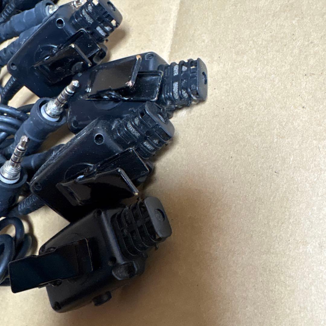 ALINCO 6個セット EME-32A イヤホンマイク 動作未確認