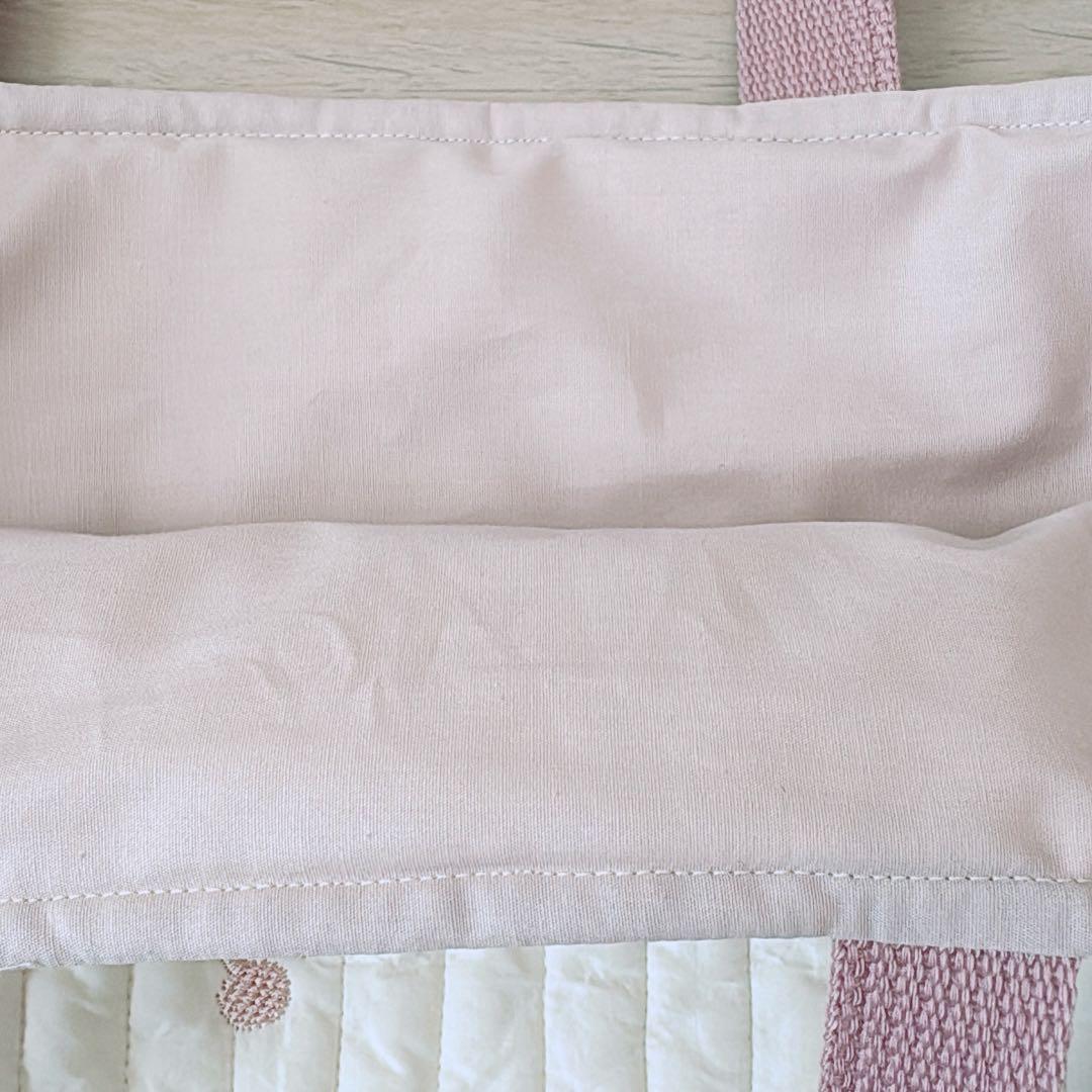 入園入学　セット　さくらんぼ　ヌビ　キルティング　ピンク