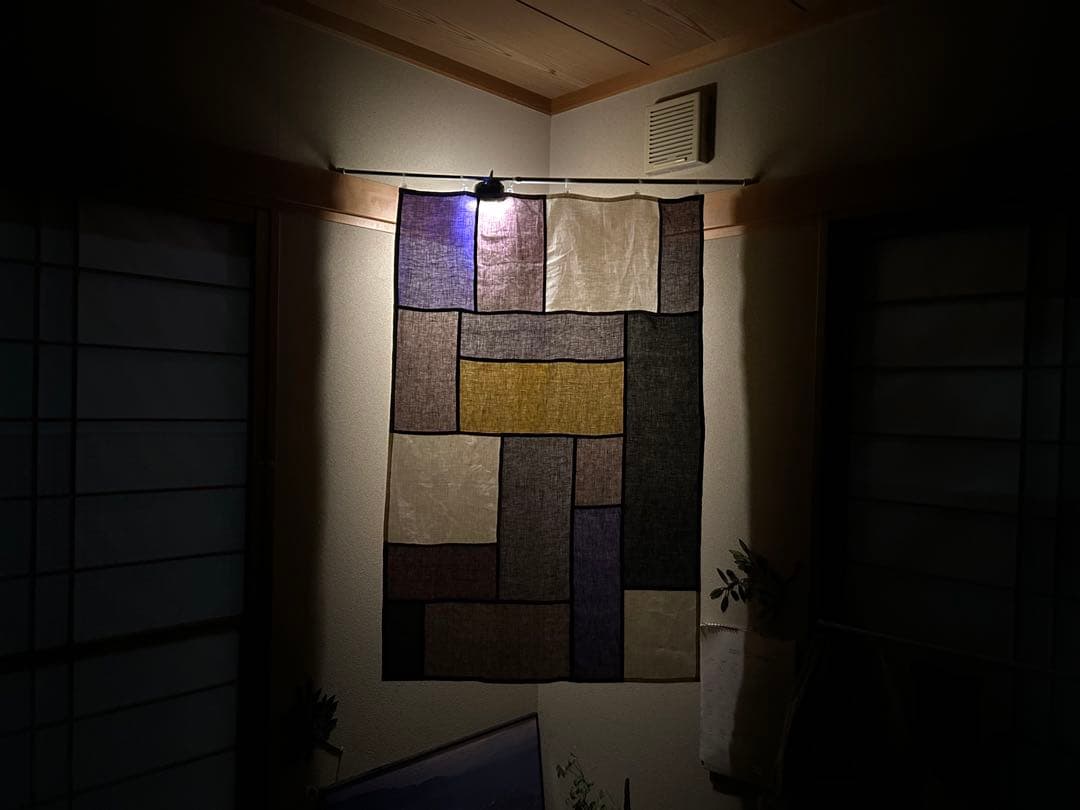 RINです！！！ 「あけび」麻ポジャギ