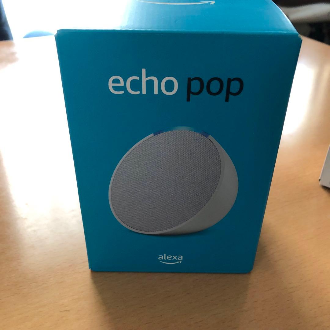 echo pop グレーシャーホワイト2セット &バッテリーベース１個