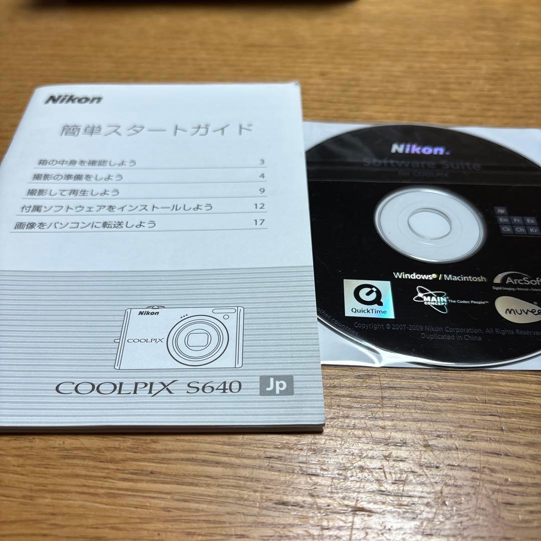 Nikon COOLPIX S640 レッド