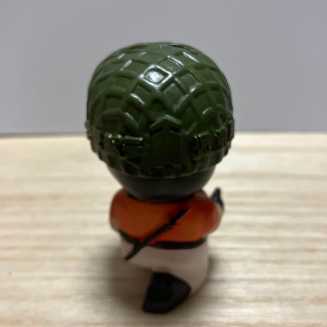 E-壁 ケロちゃんコロちゃん ソフビ貯金箱 自衛隊隊員風 フィギュア