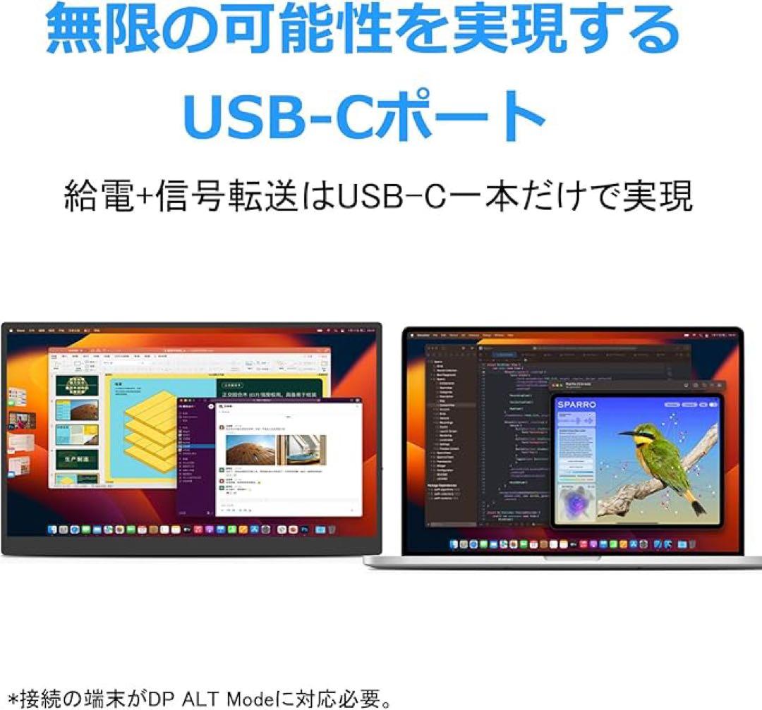 Acouto Zen18 モバイルモニター 18.5インチ 120Hz