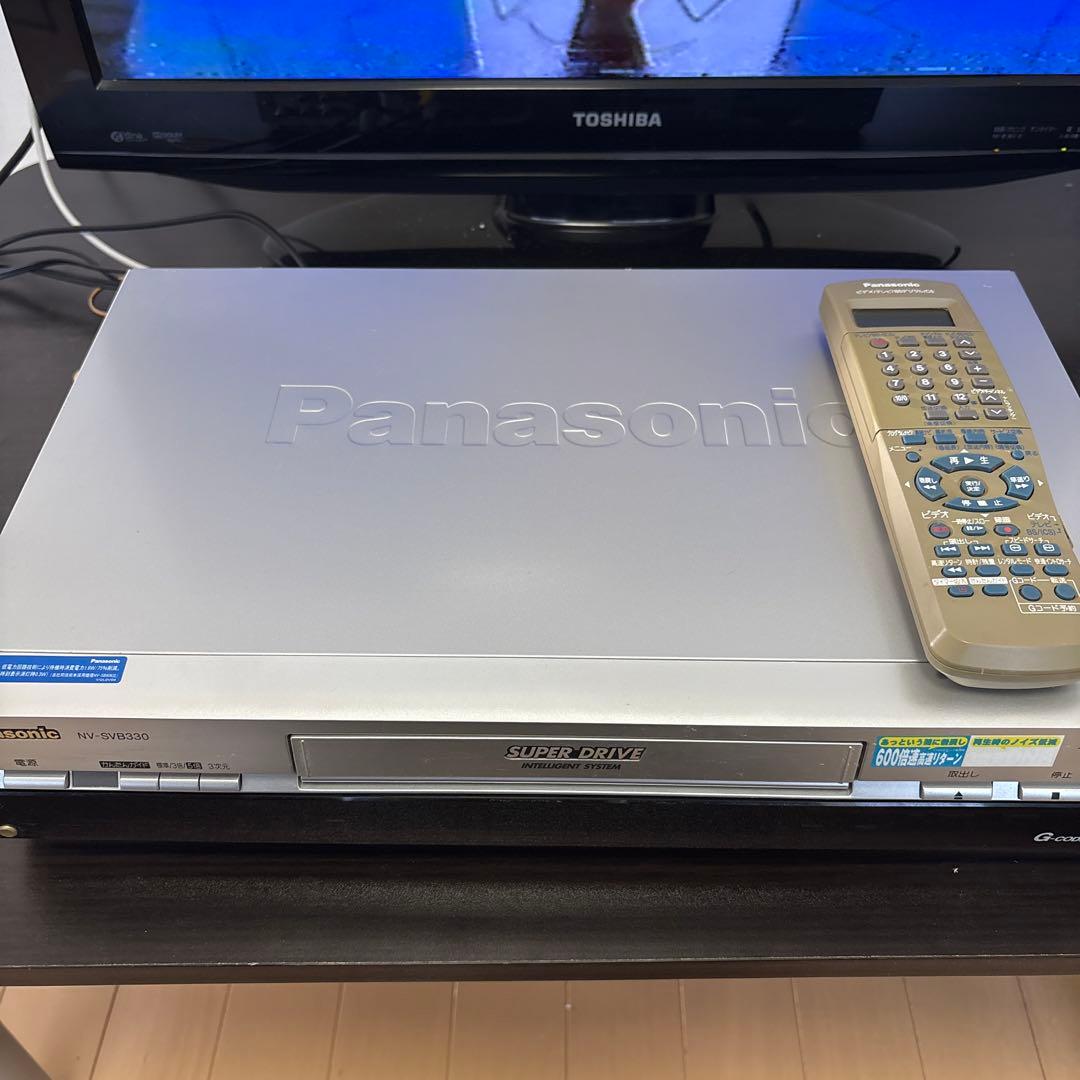 Panasonic ビデオデッキ NV-SVB330 S-VHS 2002年製