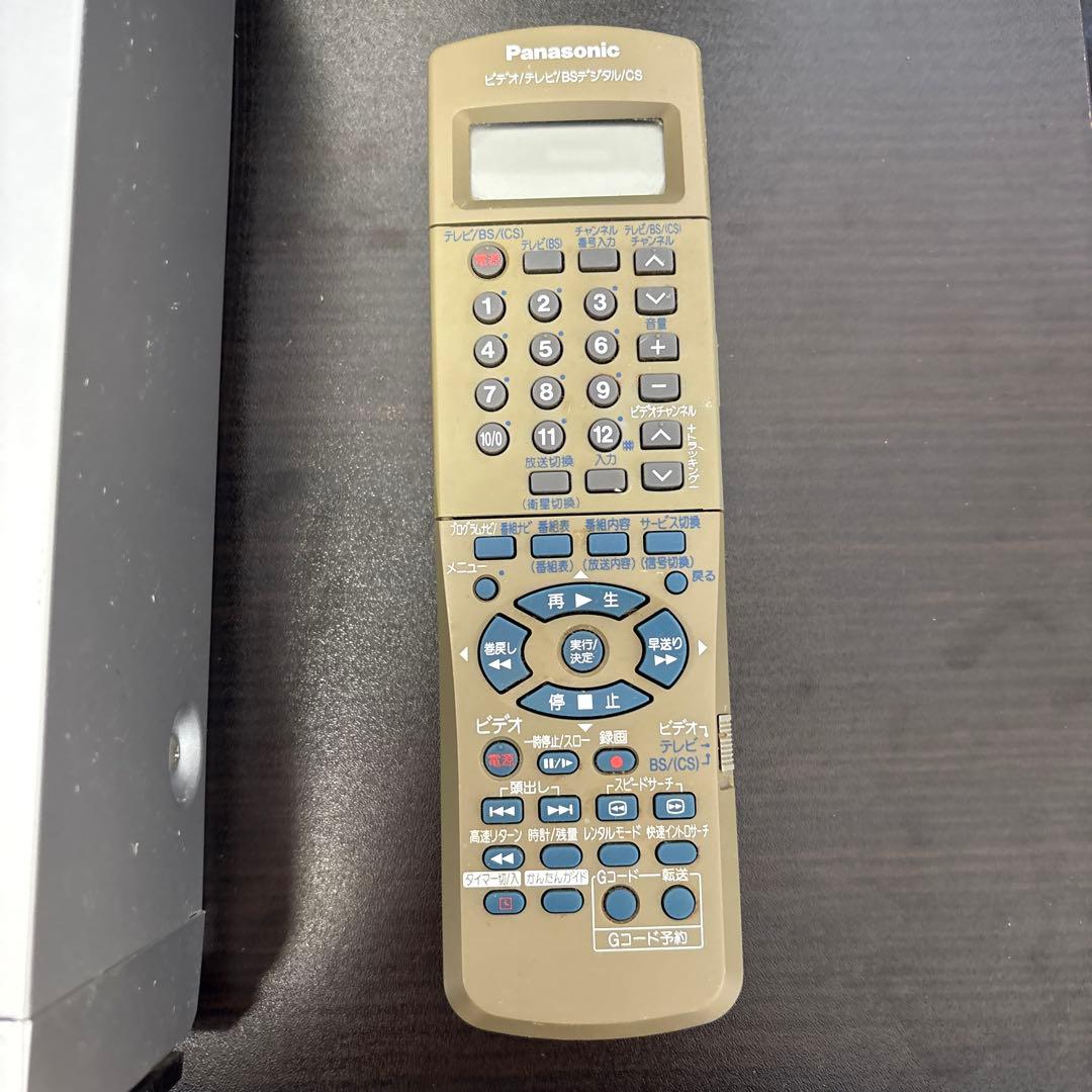 Panasonic ビデオデッキ NV-SVB330 S-VHS 2002年製