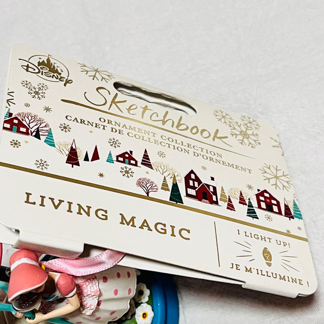 ディズニーストア　トイストーリー　ボーピープ　クリスマスオーナメント　LED