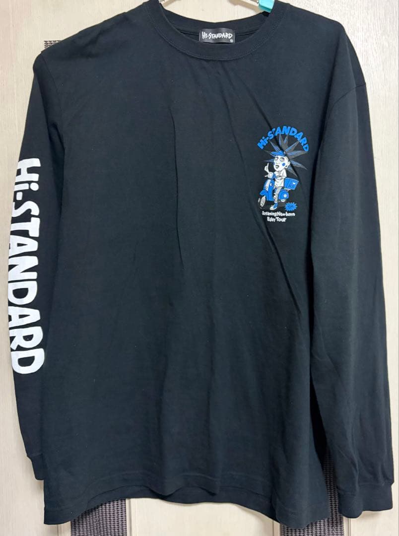 Hi-STANDARD ロンT ブラック XL