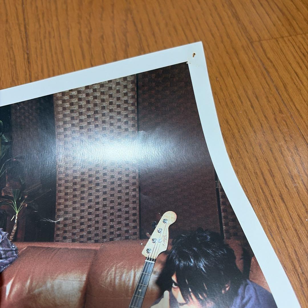 UNISON SQUARE GARDEN 流星のスコール サイン入りポスター