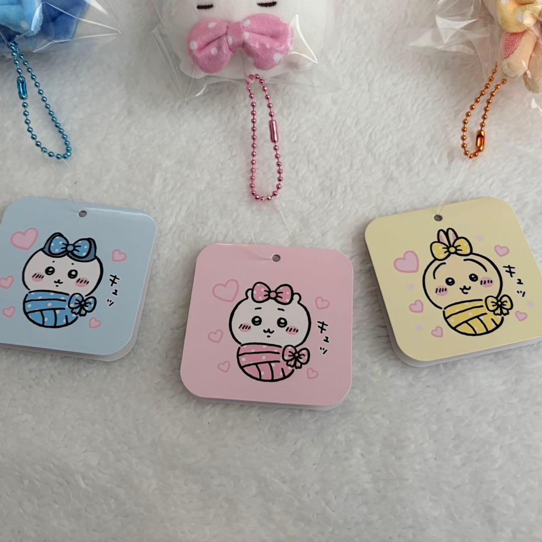 ちいかわ　キュッ　おくるみ　ぷちミニマスコット　ちいかわ　ハチワレ　うさぎ