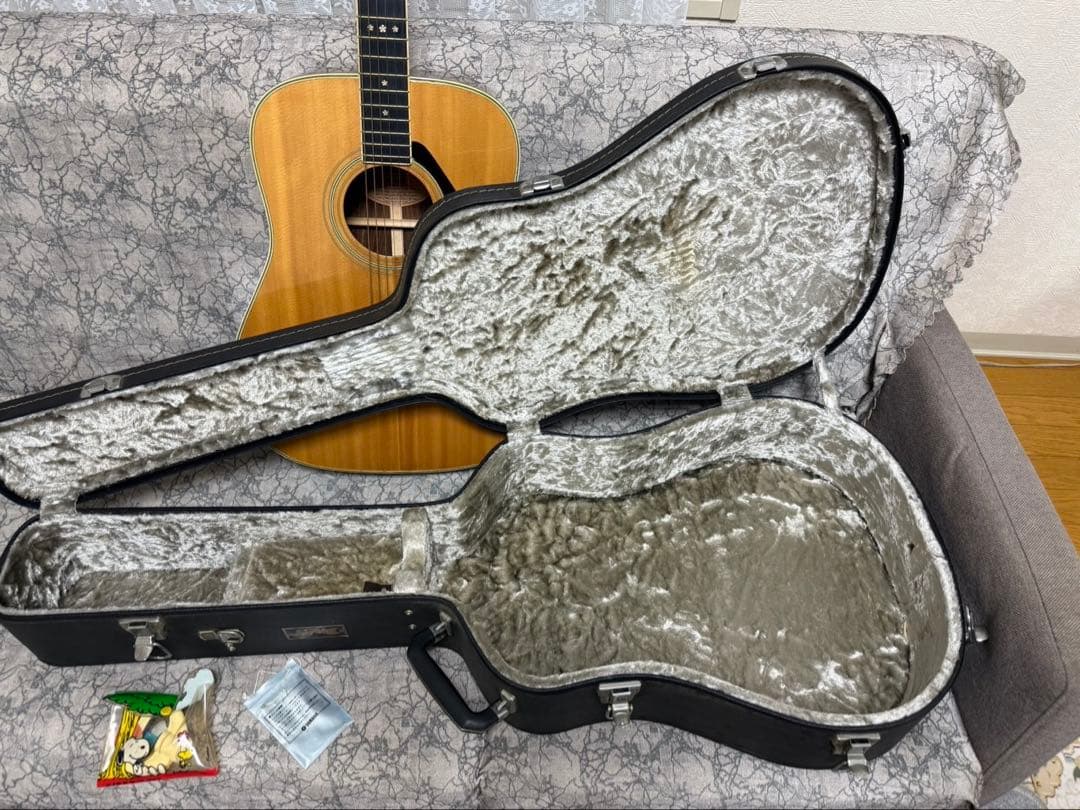 ★YAMAHA FG-350D★トップ単板日本製純正なセミハードケース1887年
