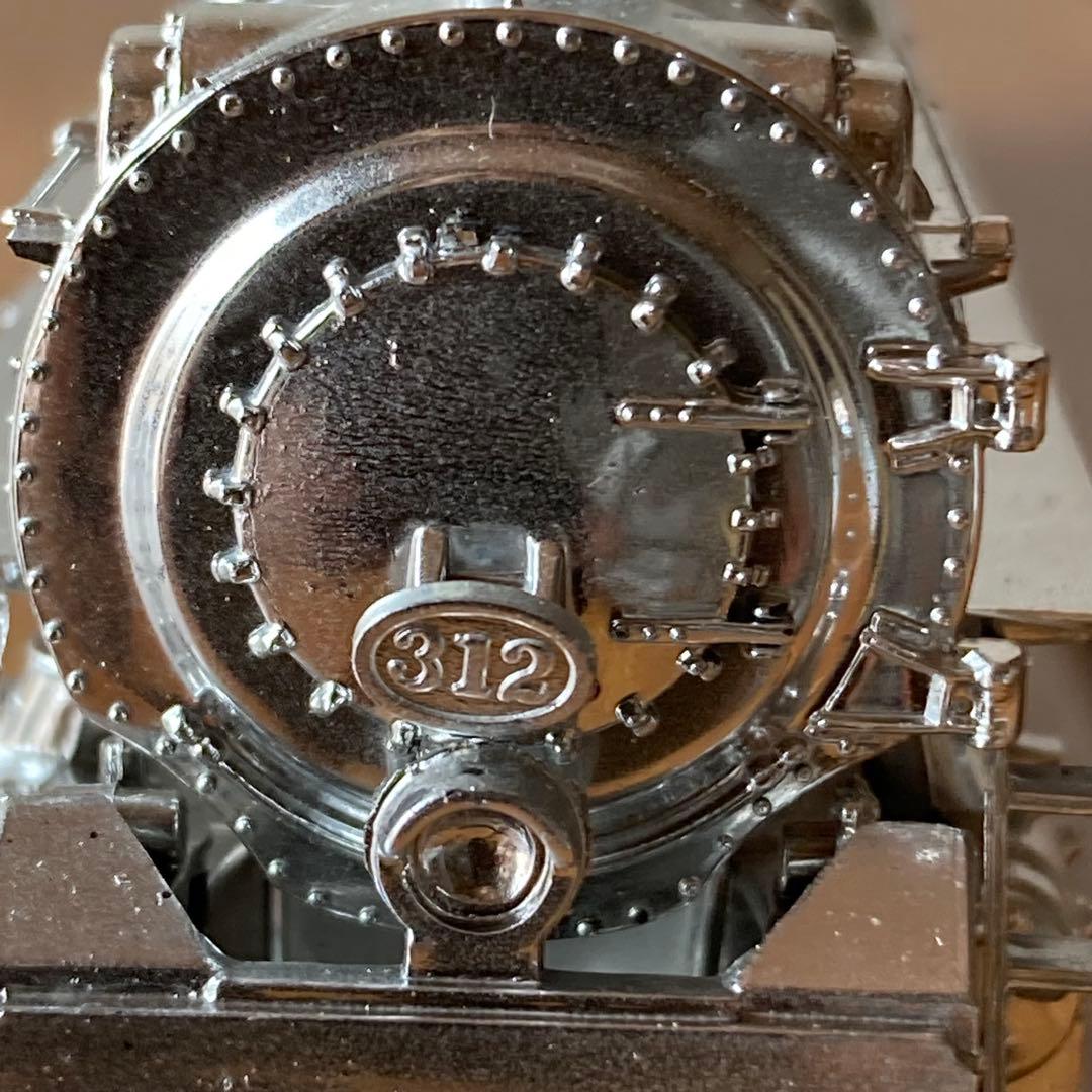 TS79 チェシーシステム ハドソン号 312 蒸気機関車 置物 鉄道模型